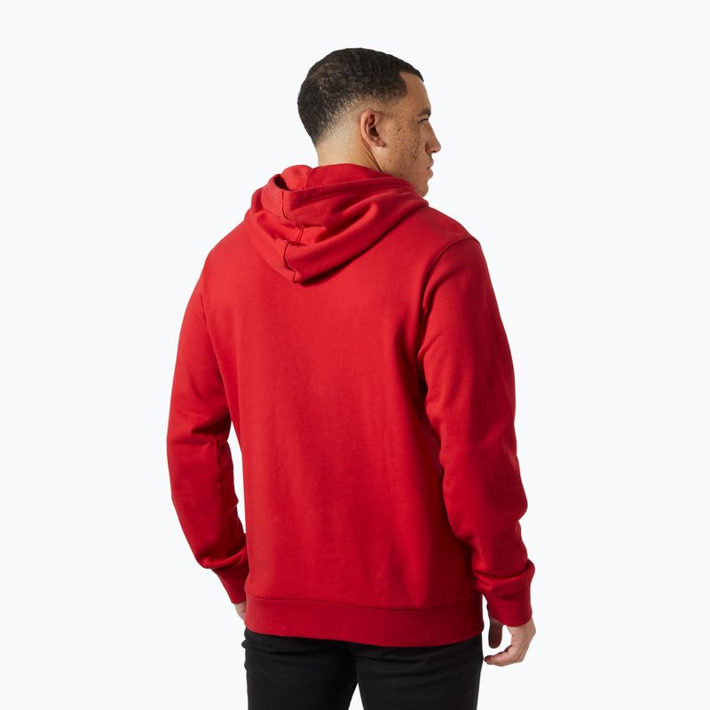Bluza męska Helly Hansen HH Logo Hoodie red 2