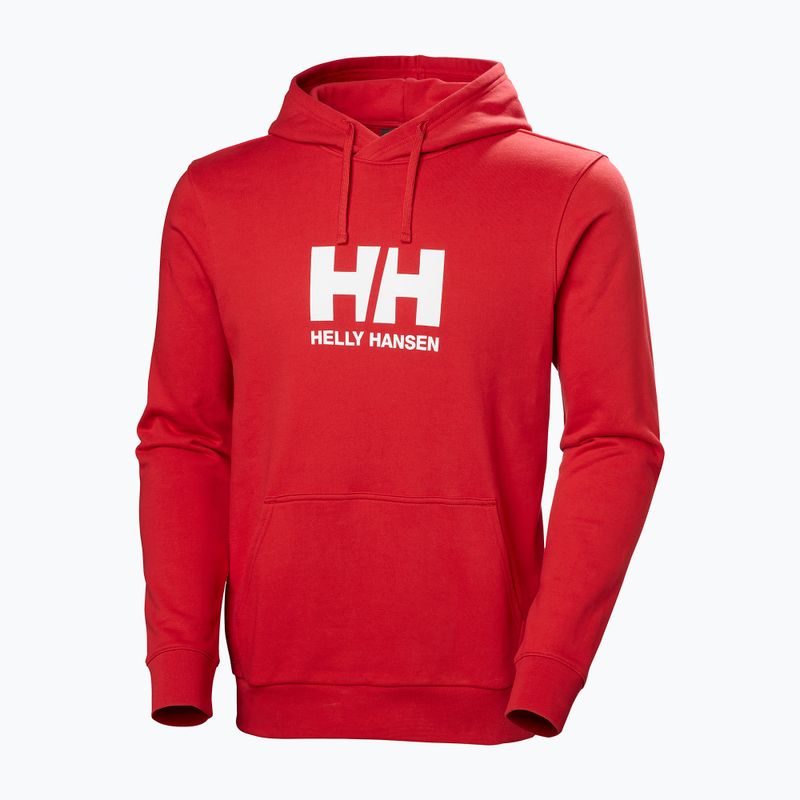Bluza męska Helly Hansen HH Logo Hoodie red 5