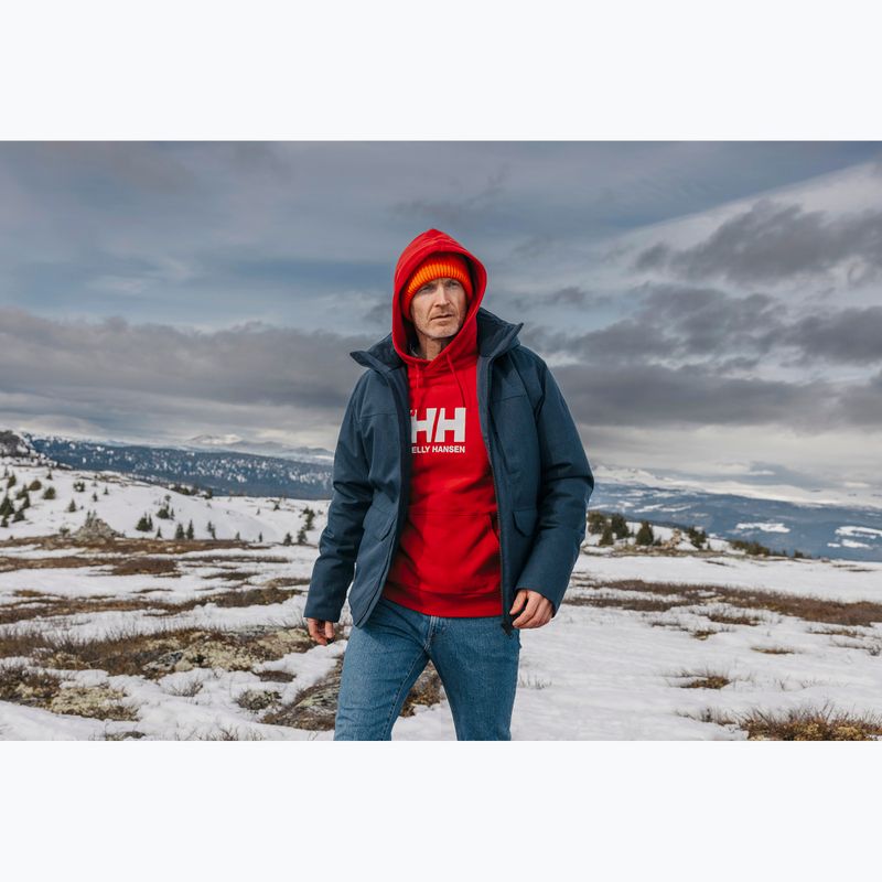Bluza męska Helly Hansen HH Logo Hoodie red 7