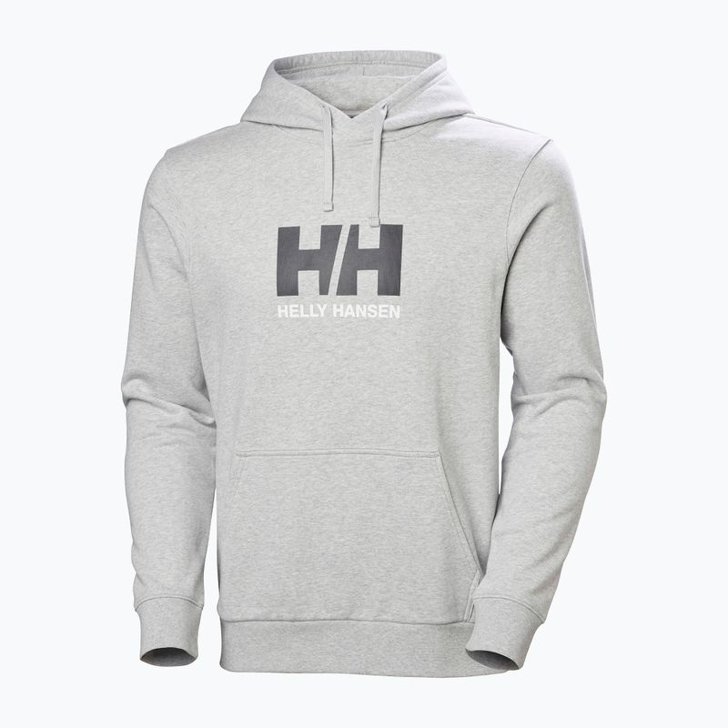 Bluza męska Helly Hansen HH Logo Hoodie grey/melange 5