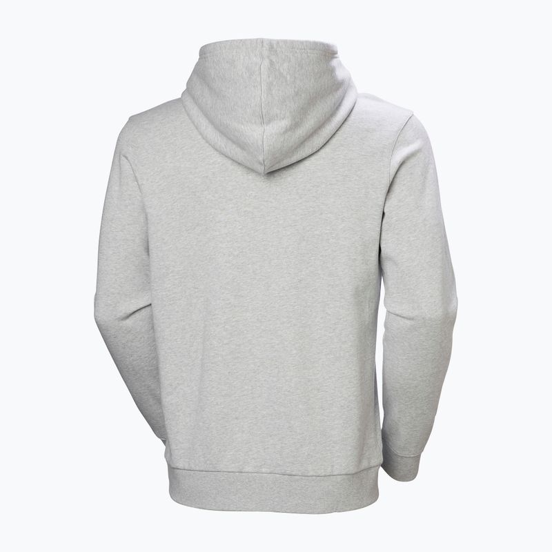 Bluza męska Helly Hansen HH Logo Hoodie grey/melange 6