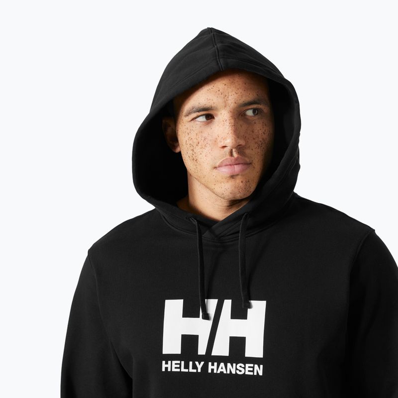 Bluza męska Helly Hansen HH Logo Hoodie black 3