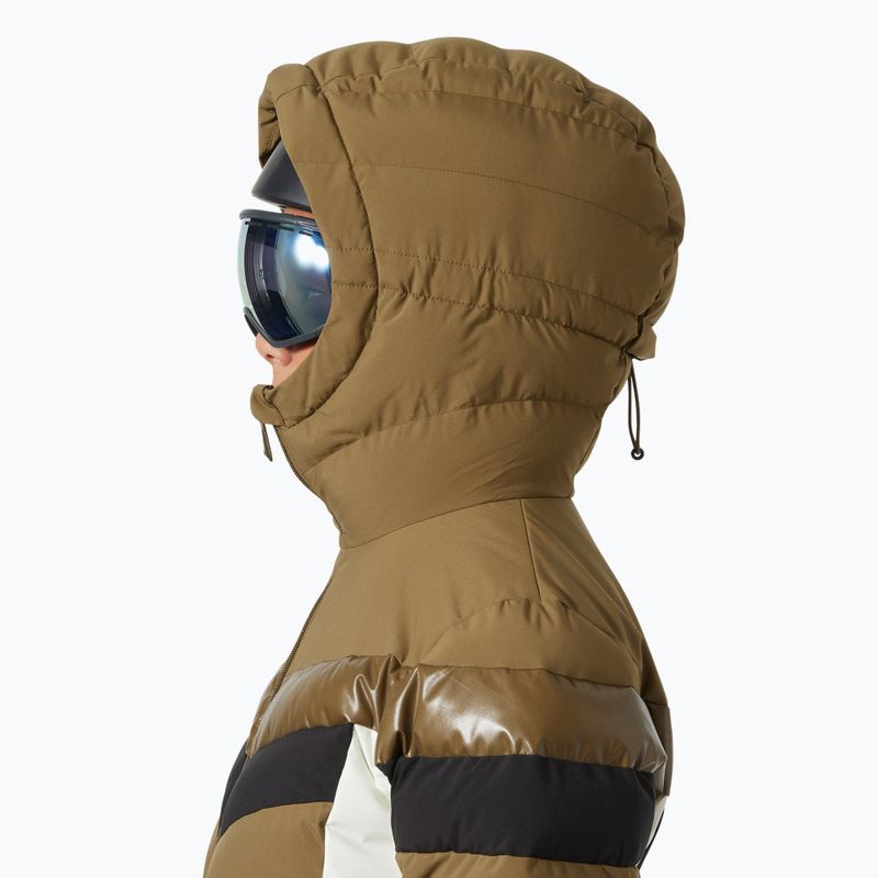 Kurtka narciarska damska Helly Hansen Imperial Puffy sepia 3