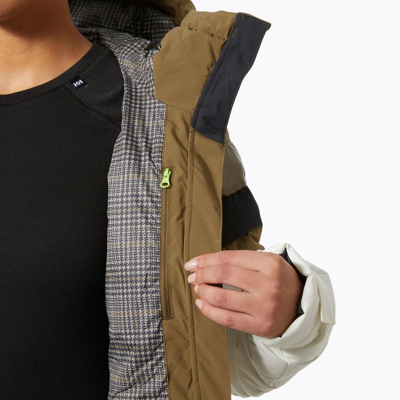 Kurtka narciarska damska Helly Hansen Imperial Puffy sepia 8