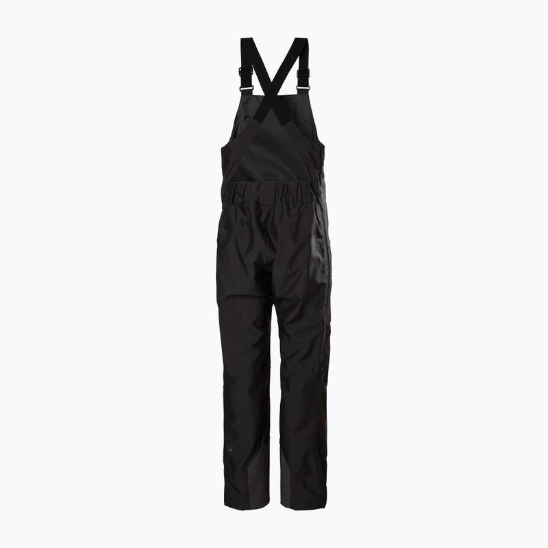 Spodnie narciarskie damskie Helly Hansen Powderqueen Bib 2.0 black 8