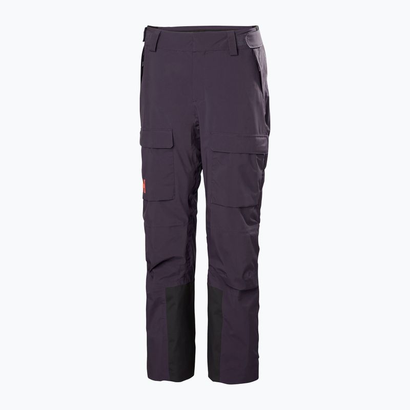 Spodnie narciarskie damskie Helly Hansen Switch Cargo 2.0 black grape 7