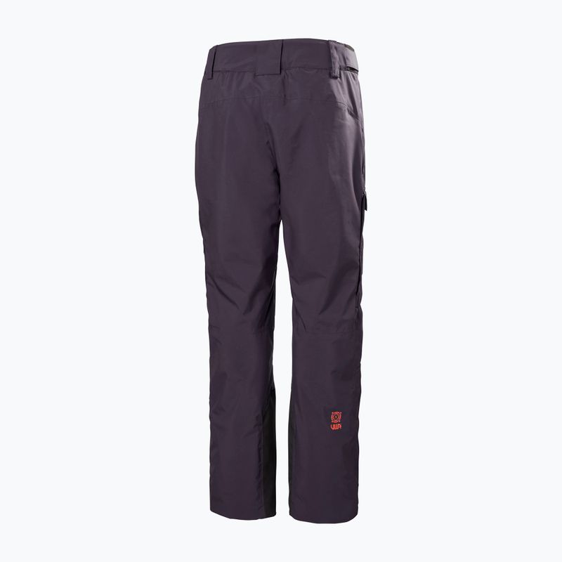 Spodnie narciarskie damskie Helly Hansen Switch Cargo 2.0 black grape 8
