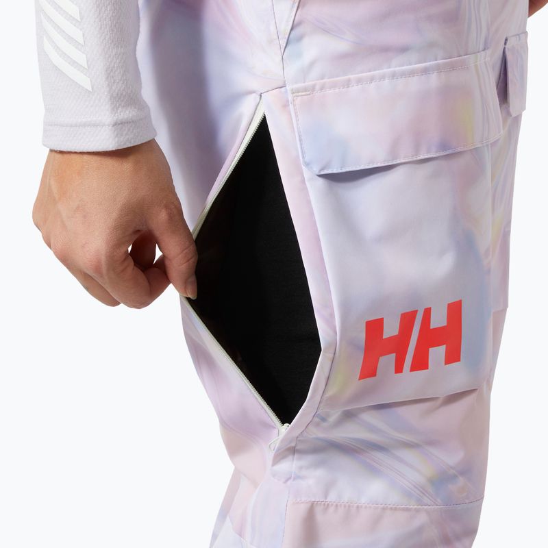 Spodnie narciarskie damskie Helly Hansen Switch Cargo 2.0 reflections aop 4