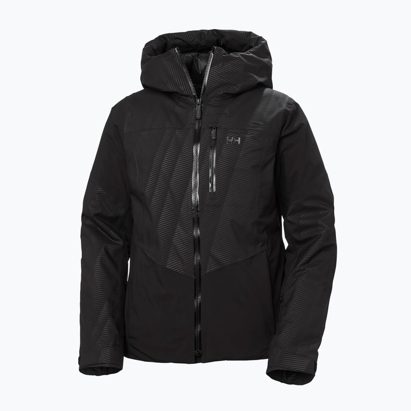Kurtka narciarska damska Helly Hansen Valdisere 3.0 black embossed stripes 10