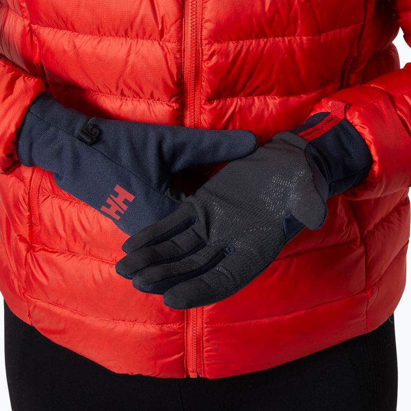 Rękawiczki trekkingowe Helly Hansen Hardface Fleece Touch navy 4