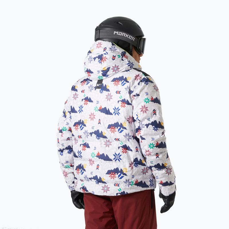 Kurtka narciarska męska Helly Hansen Kvitfjell Race Puffy white olympics 2