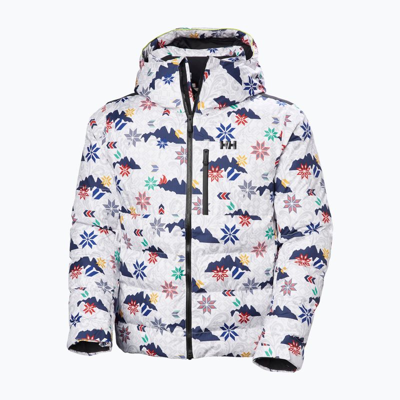 Kurtka narciarska męska Helly Hansen Kvitfjell Race Puffy white olympics 9