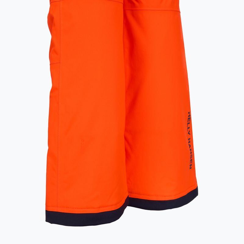 Spodnie narciarskie dziecięce Helly Hansen Legendary neon orange 8