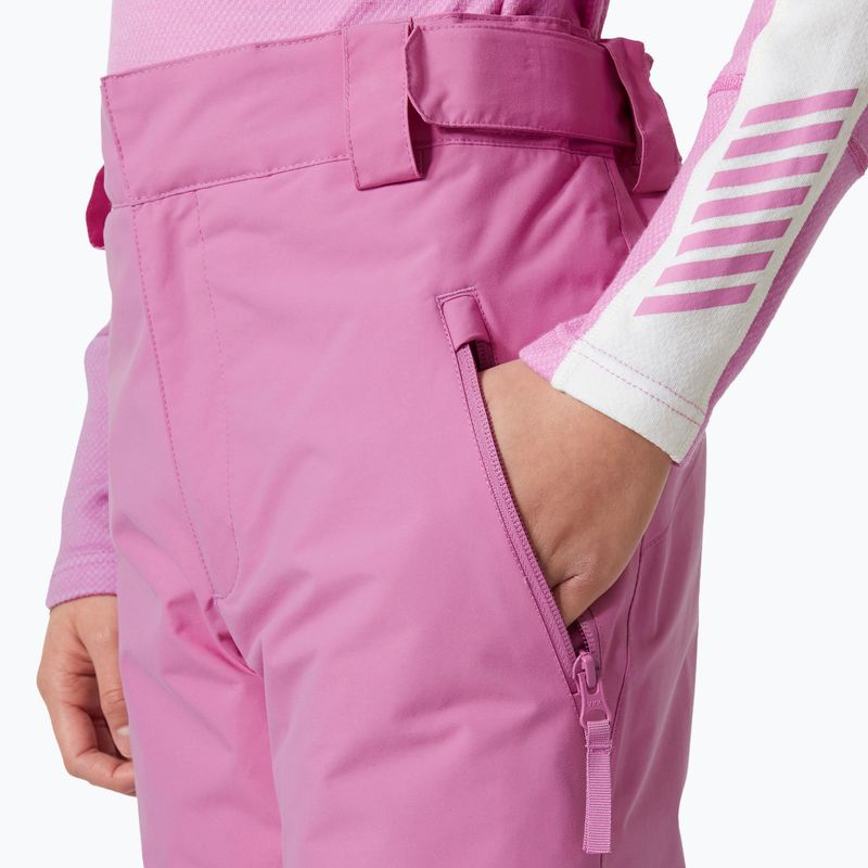 Spodnie narciarskie dziecięce Helly Hansen Legendary meta pink 4