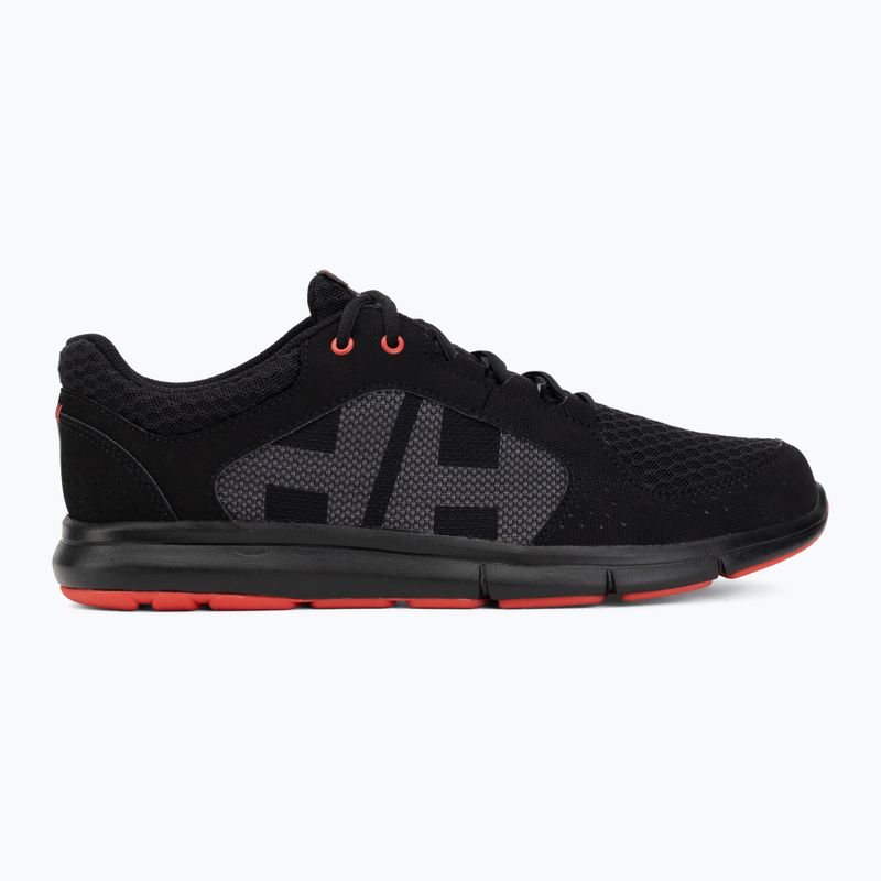 Buty męskie Helly Hansen Ahiga V4 Hydropower off black/alert red 2