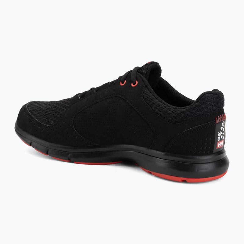 Buty męskie Helly Hansen Ahiga V4 Hydropower off black/alert red 3