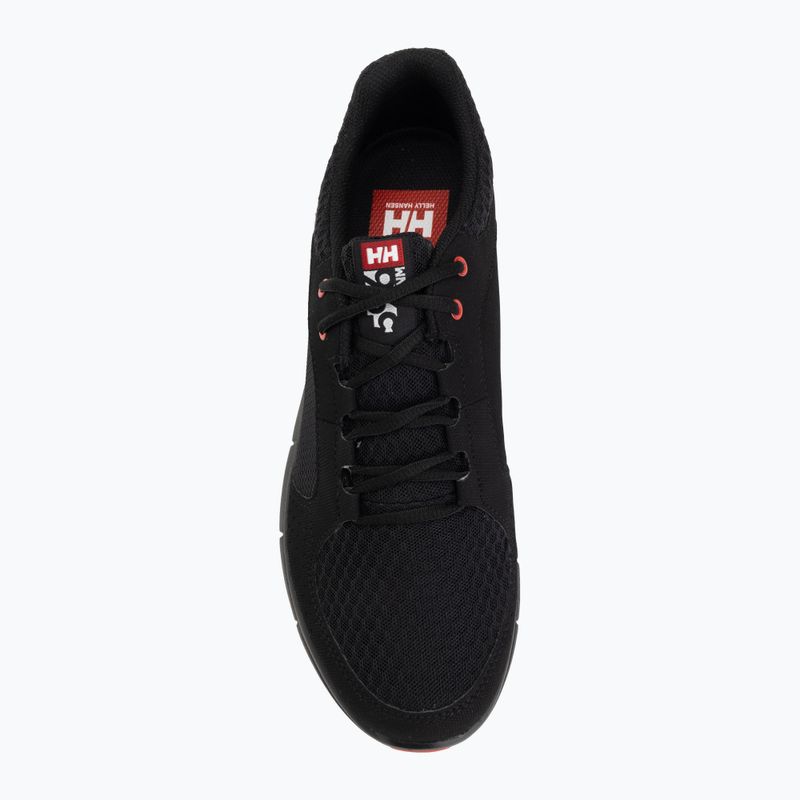 Buty męskie Helly Hansen Ahiga V4 Hydropower off black/alert red 5