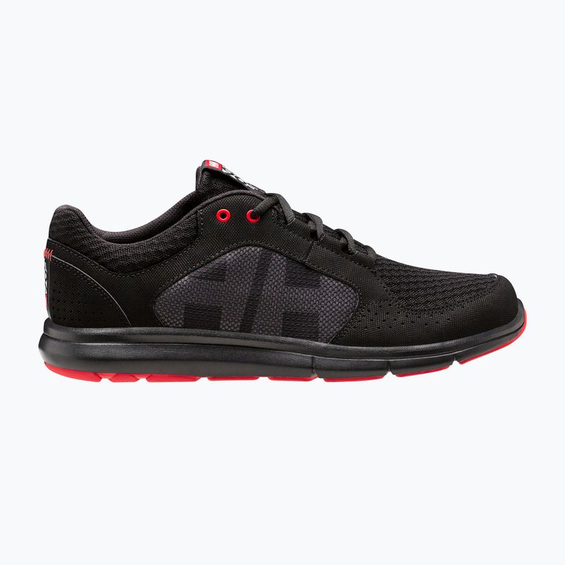 Buty męskie Helly Hansen Ahiga V4 Hydropower off black/alert red