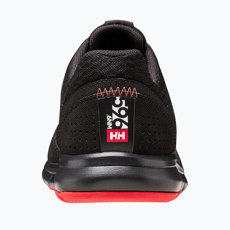 Buty męskie Helly Hansen Ahiga V4 Hydropower off black/alert red 4