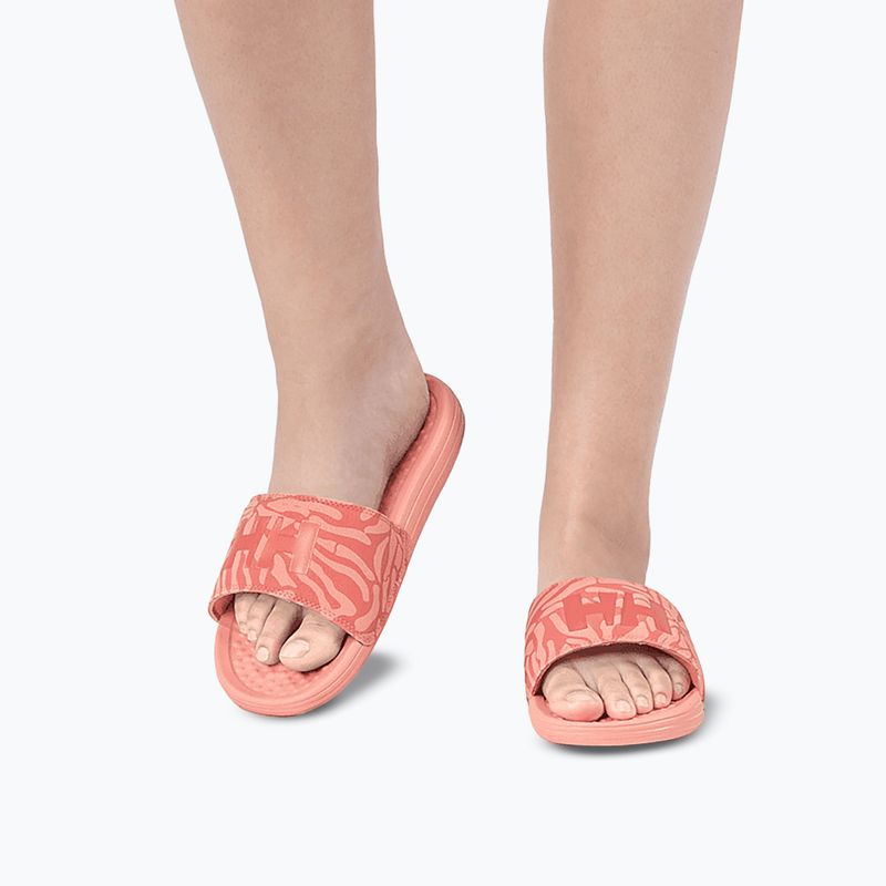 Klapki damskie Helly Hansen H/H Slides coral almond aop 2