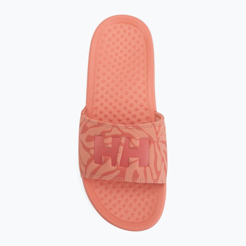 Klapki damskie Helly Hansen H/H Slides coral almond aop 5