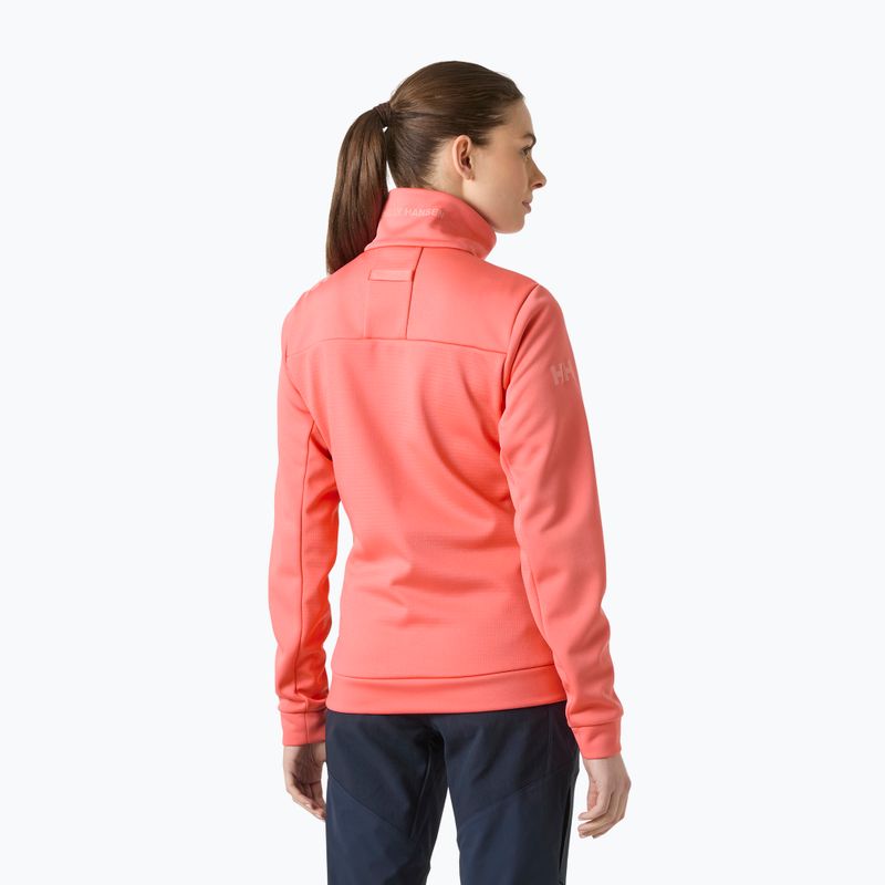Bluza żeglarska damska Helly Hansen Crew Fleece sunset pink 2