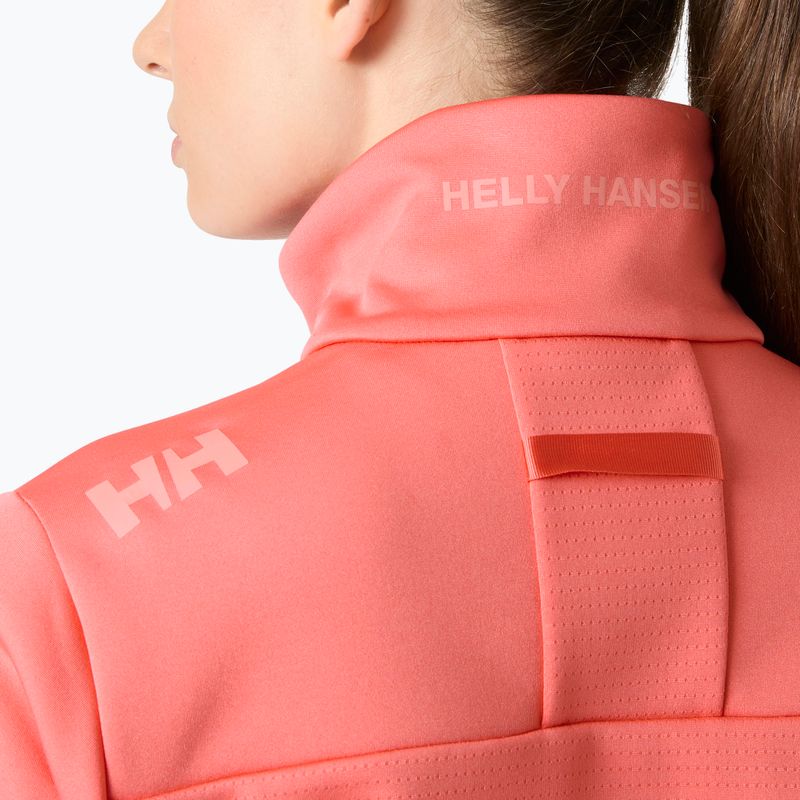 Bluza żeglarska damska Helly Hansen Crew Fleece sunset pink 4