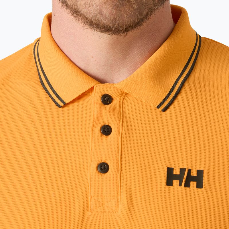 Koszulka polo męska Helly Hansen Kos Polo orange sorbet 3