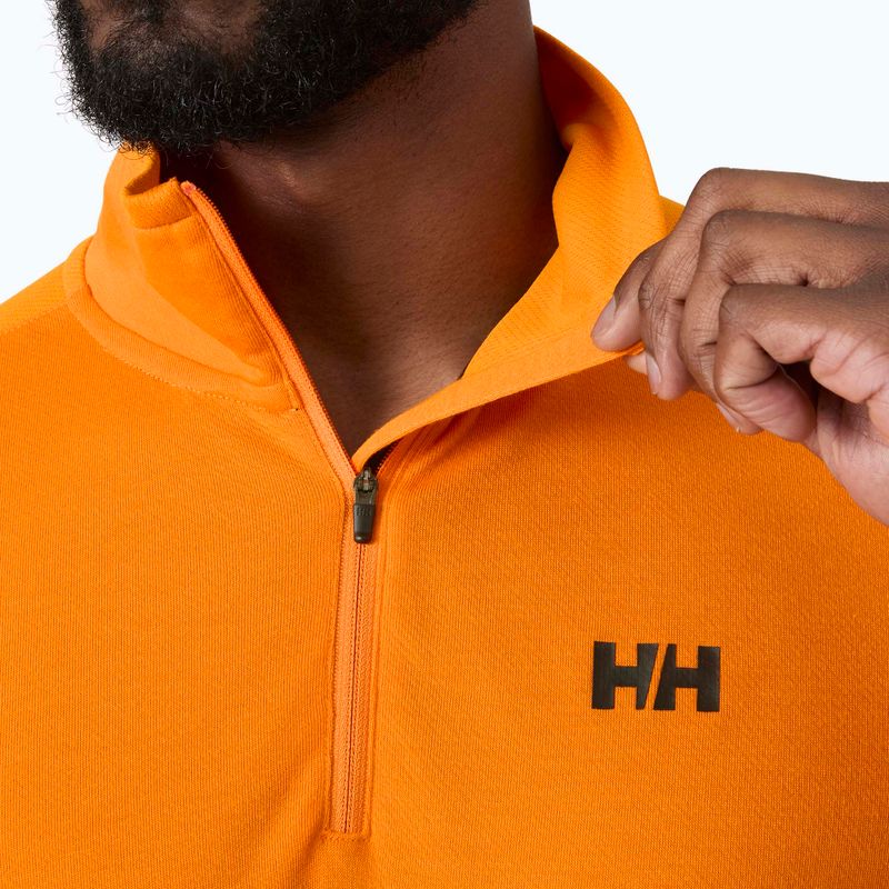 Bluza żeglarska męska Helly Hansen Hp 1/2 Zip Pullover 2.0 ignite orange 3