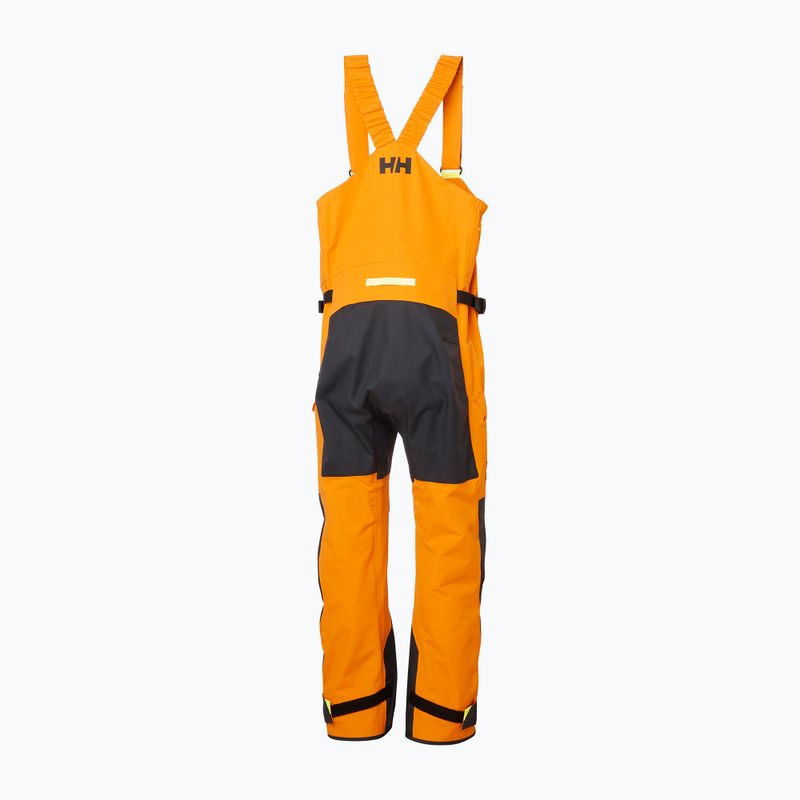 Spodnie żeglarskie męskie Helly Hansen Skagen Offshore Bib ignite orange 7