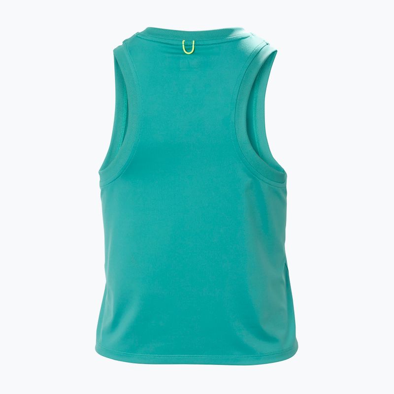 Koszulka damska Helly Hansen Ocean Cropped Tank Top dark mint 6
