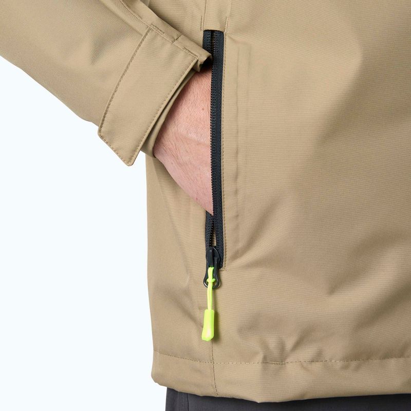 Kurtka żeglarska męska Helly Hansen Crew Hooded 2.0 pebble 6