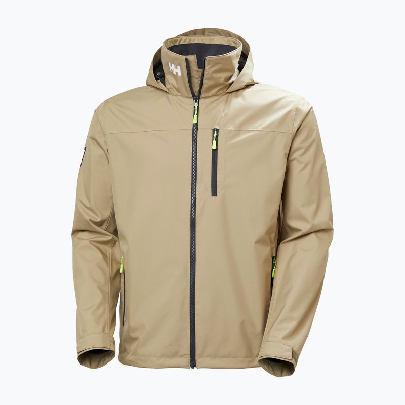 Kurtka żeglarska męska Helly Hansen Crew Hooded 2.0 pebble 8