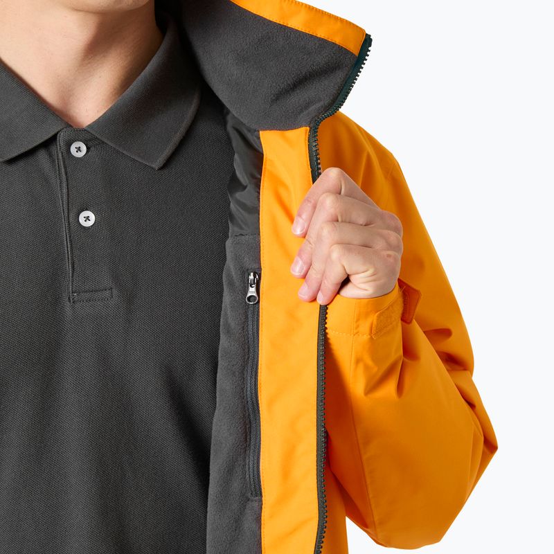 Kurtka żeglarska męska Helly Hansen Crew Midlayer 2 ignite orange 3
