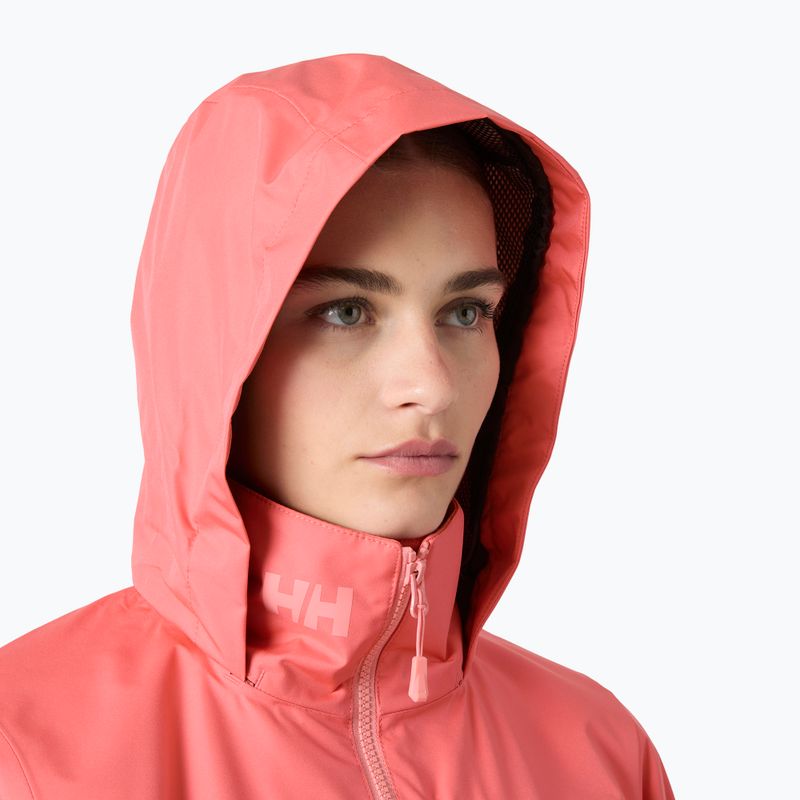 Kurtka żeglarska damska Helly Hansen Crew Hooded 2.0 sunset pink 3