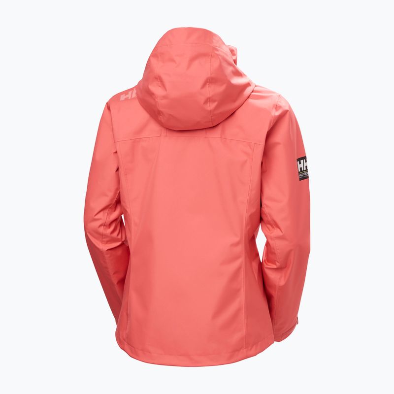 Kurtka żeglarska damska Helly Hansen Crew Hooded 2.0 sunset pink 9