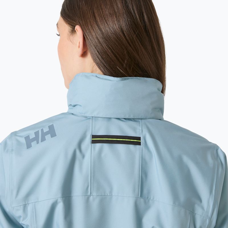 Kurtka żeglarska damska Helly Hansen Crew Hooded 2.0 windy blue 4