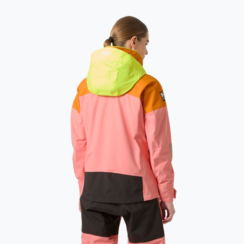 Kurtka żeglarska damska Helly Hansen Pier 4.0 coral almond 2