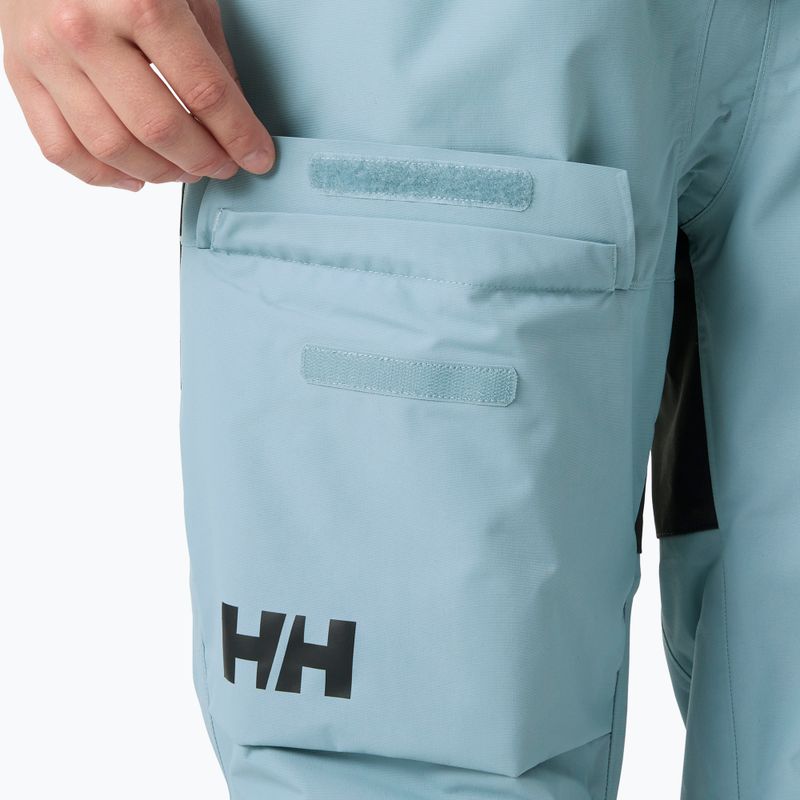 Spodnie żeglarskie damskie Helly Hansen Pier 4.0 Bib windy blue 4