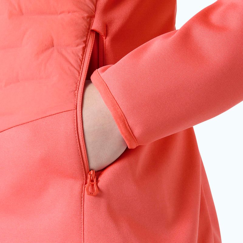 Kurtka hybrydowa damska Helly Hansen HP Hybrid Stretch Insulator sunset pink 4