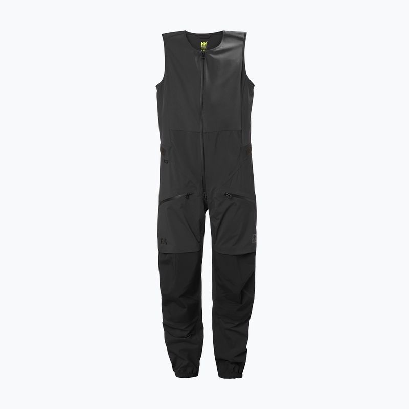 Spodnie żeglarskie męskie Helly Hansen Hp Foil Flyer Salopette ebony 6