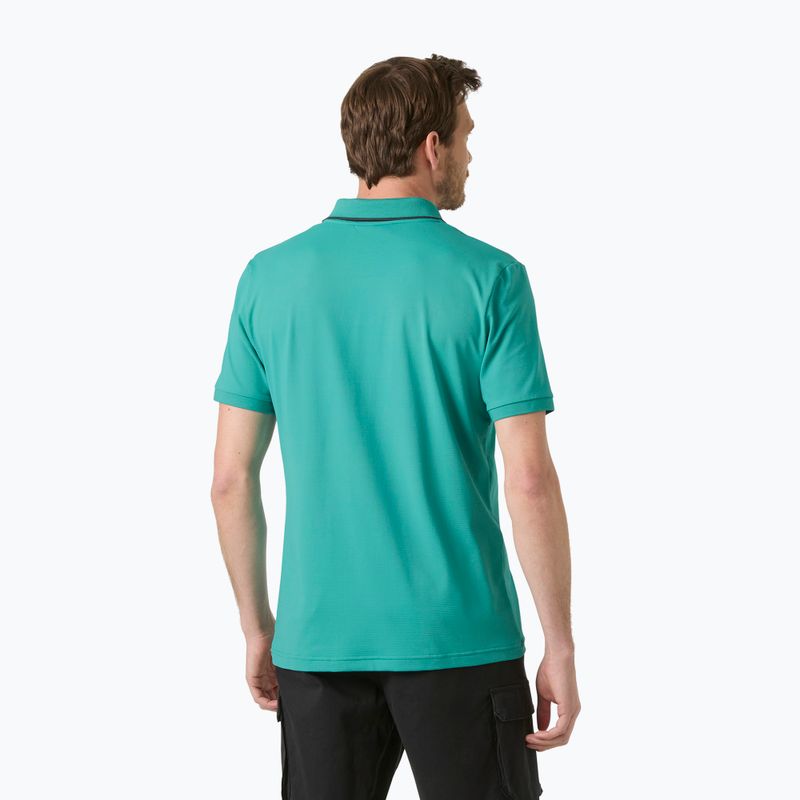 Koszulka polo męska Helly Hansen Hp Figari Polo dark mint 2