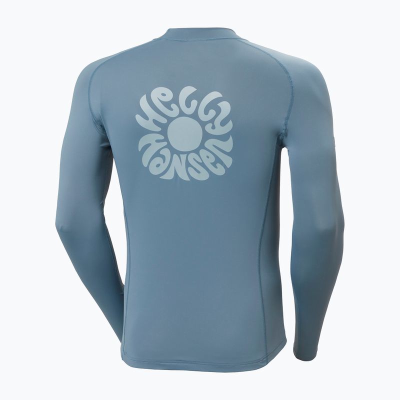 Longsleeve do pływania męski Helly Hansen Waterwear Rashguard washed navy 6
