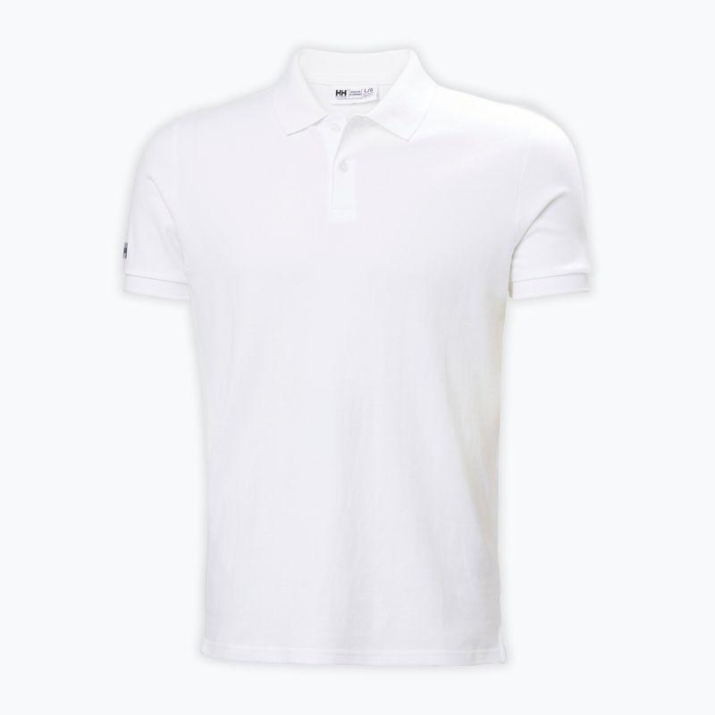 Koszulka polo męska Helly Hansen Crew Polo Pique white 6