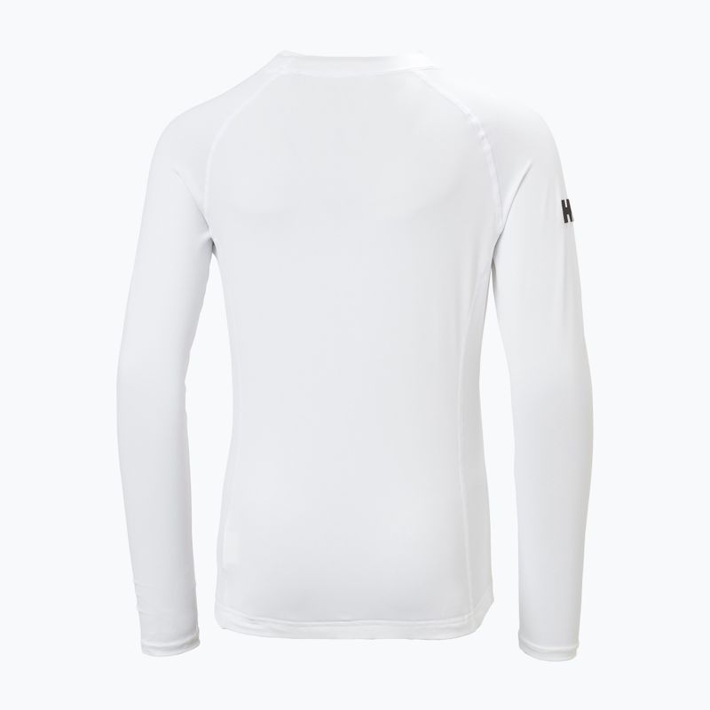 Longsleeve do pływania dziecięcy Helly Hansen Waterwear Rashguard Jr white 6