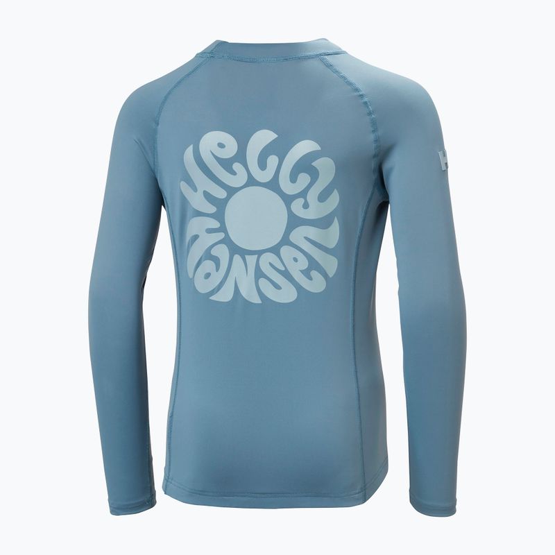 Longsleeve do pływania dziecięcy Helly Hansen Waterwear Rashguard Jr washed navy 6
