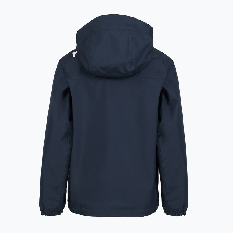 Kurtka żeglarska dziecięca Helly Hansen Crew Hooded Jr 41813 navy 2