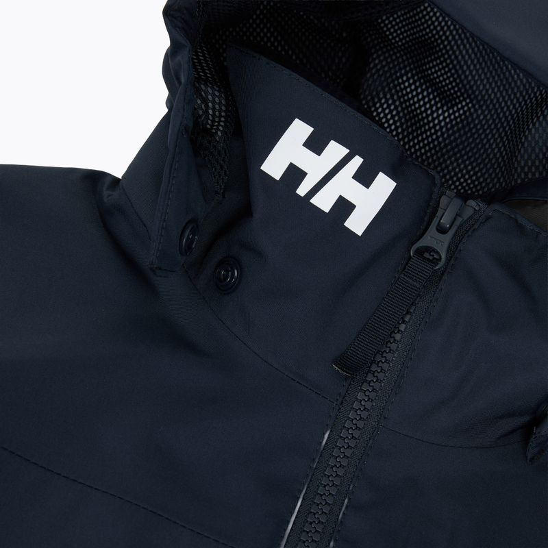 Kurtka żeglarska dziecięca Helly Hansen Crew Hooded Jr 41813 navy 5