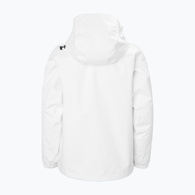 Kurtka żeglarska dziecięca Helly Hansen Crew Midlayer 2.0 white 8