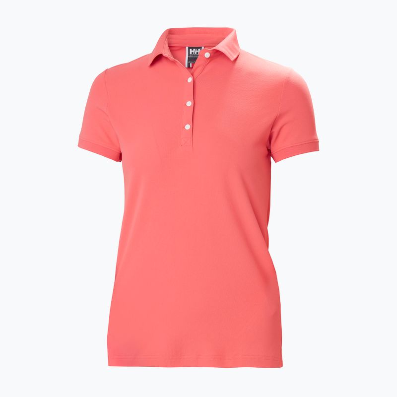 Koszulka polo damska Helly Hansen Crewline Polo sunset pink 6